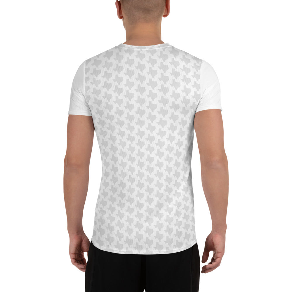 Texas - White/Grey - Men's Athletic T-Shirt