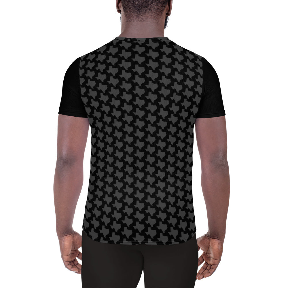 Texas - Black - Men's Athletic T-shirt