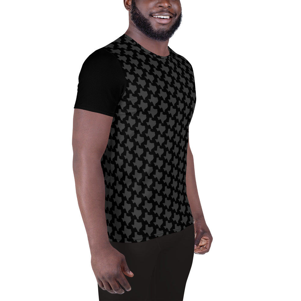 Texas - Black - Men's Athletic T-shirt