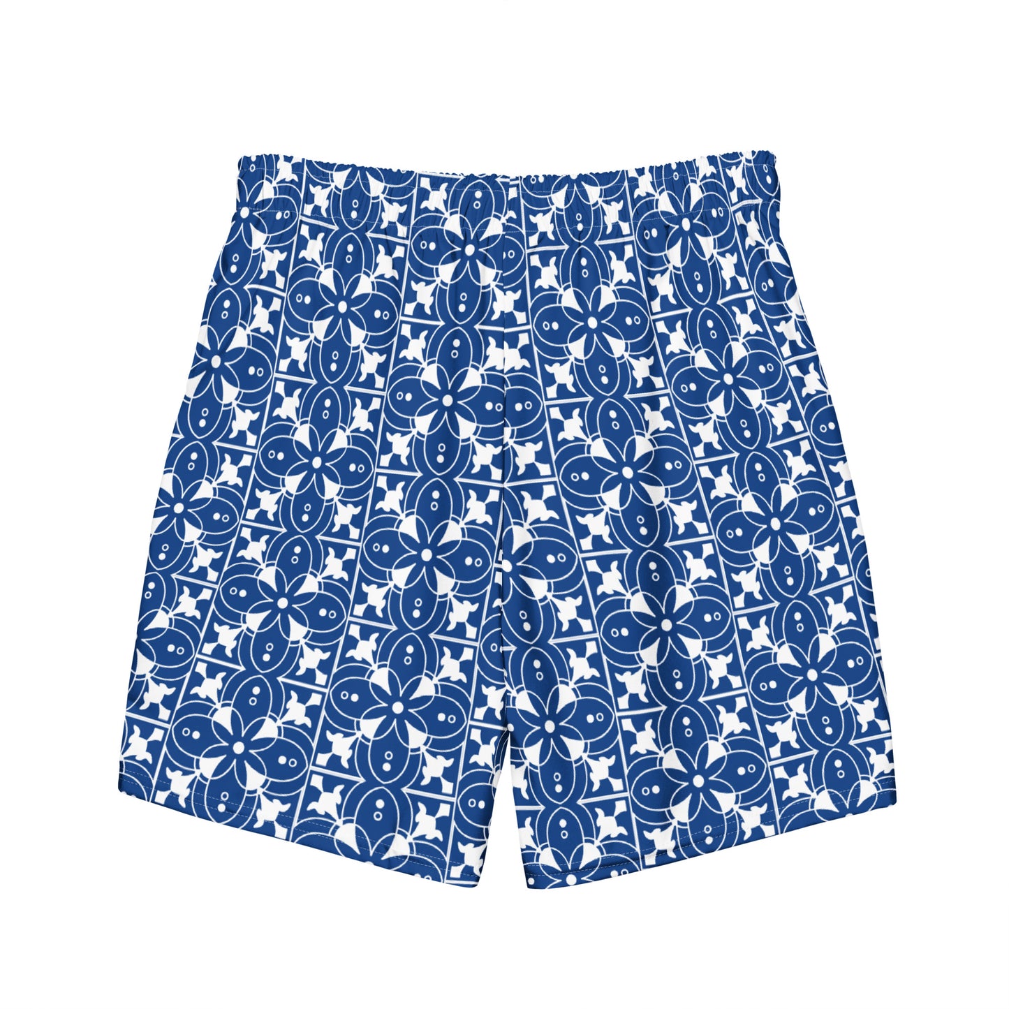 Azulejos - Blue/White - Men's Swim Trunks