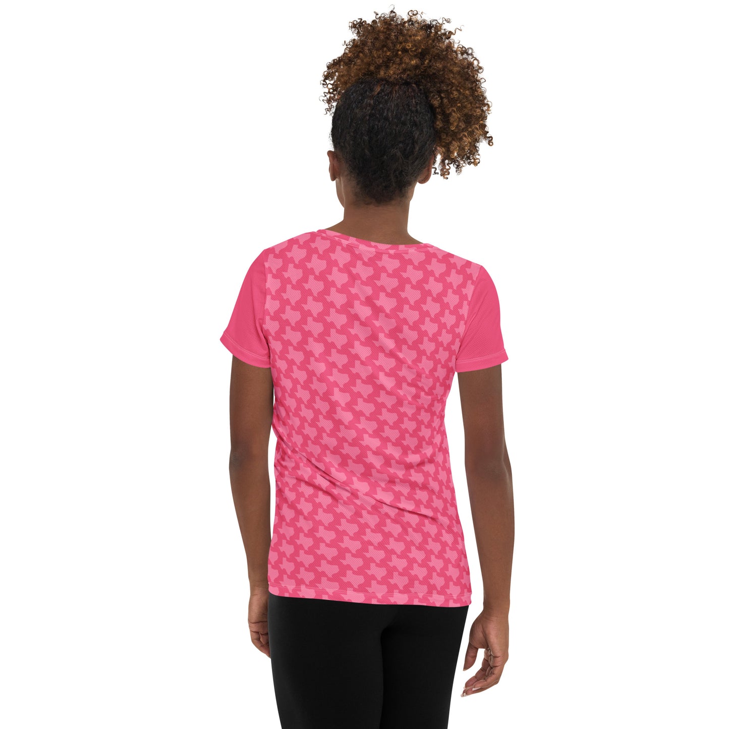 Texas - Pink - Women's Athletic T-Shirt