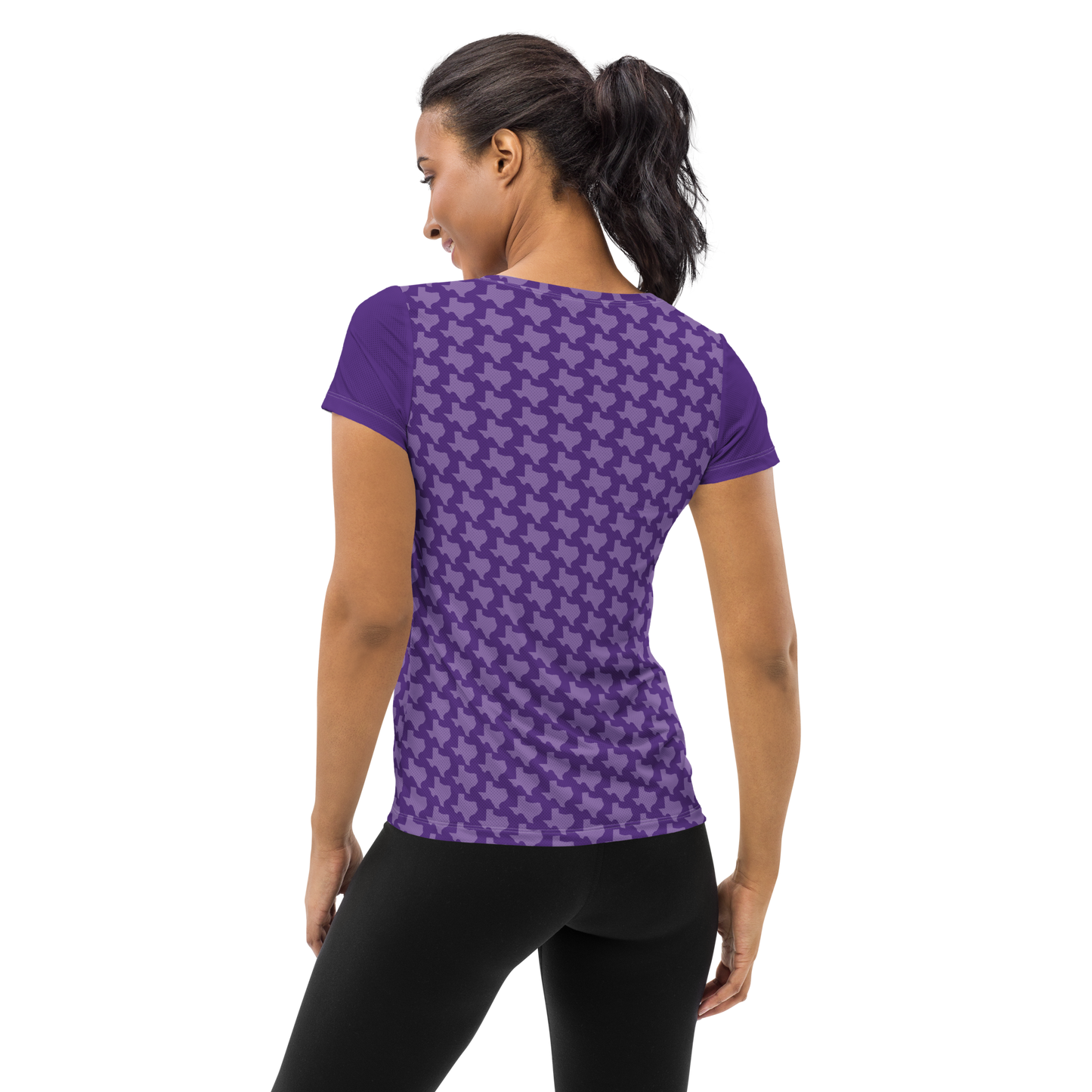 Texas - Purple - Women's Athletic T-shirt