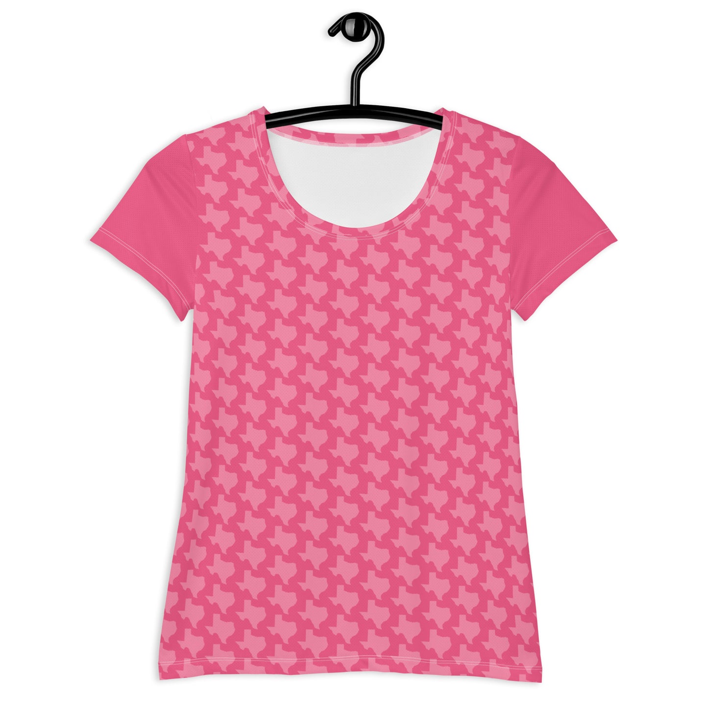 Texas - Pink - Women's Athletic T-Shirt
