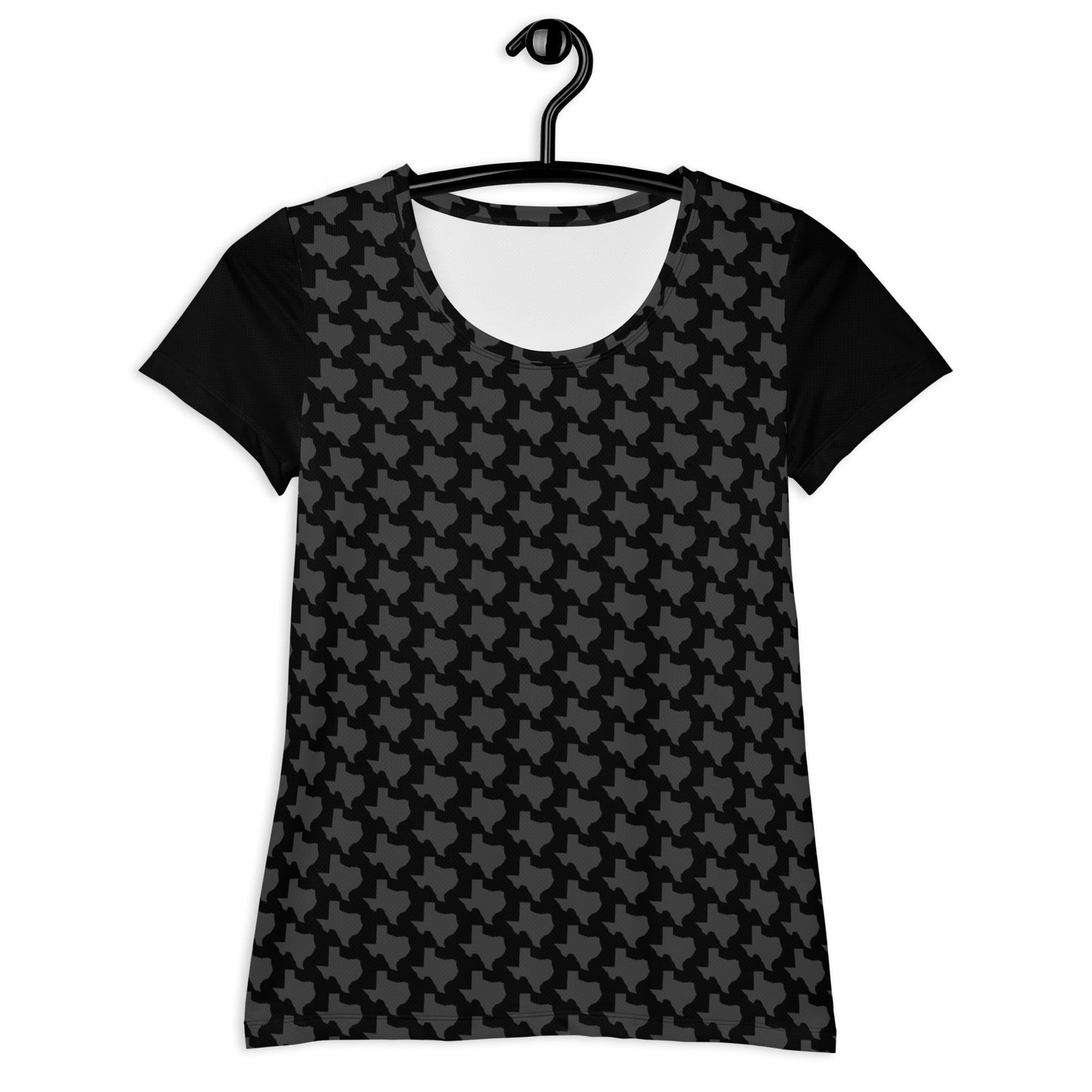 Texas - Black - Women's Athletic T-Shirt