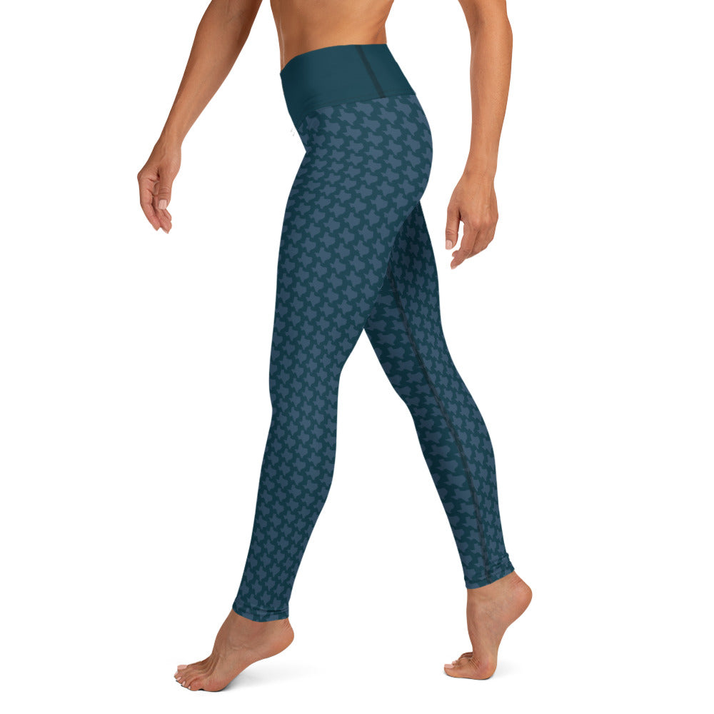 Texas - Dark Blue - Yoga Leggings