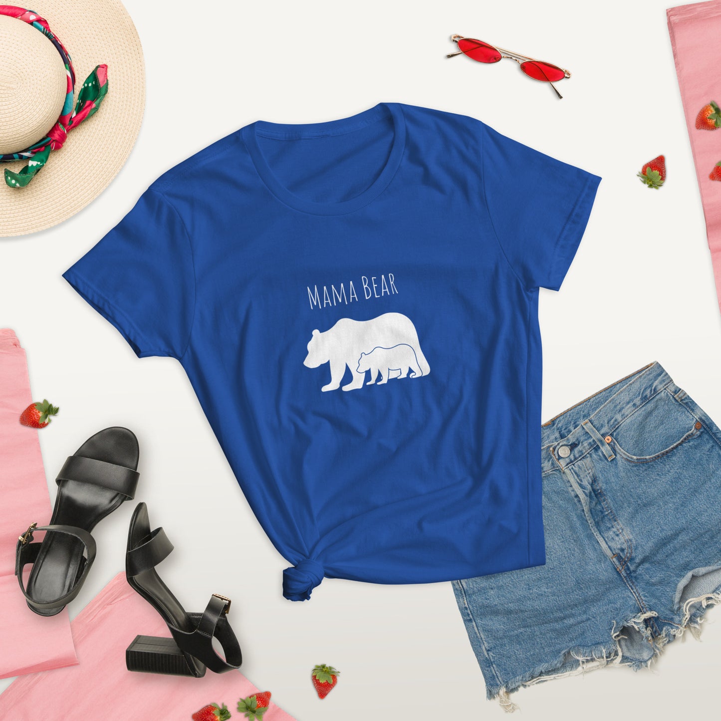 Mama Bear - Women's Short Sleeve T-Shirt - Available in 8 Colors