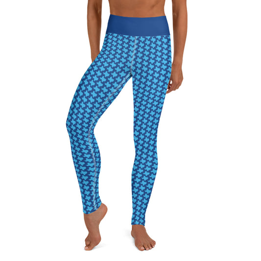 Texas - Blue - Yoga Leggings