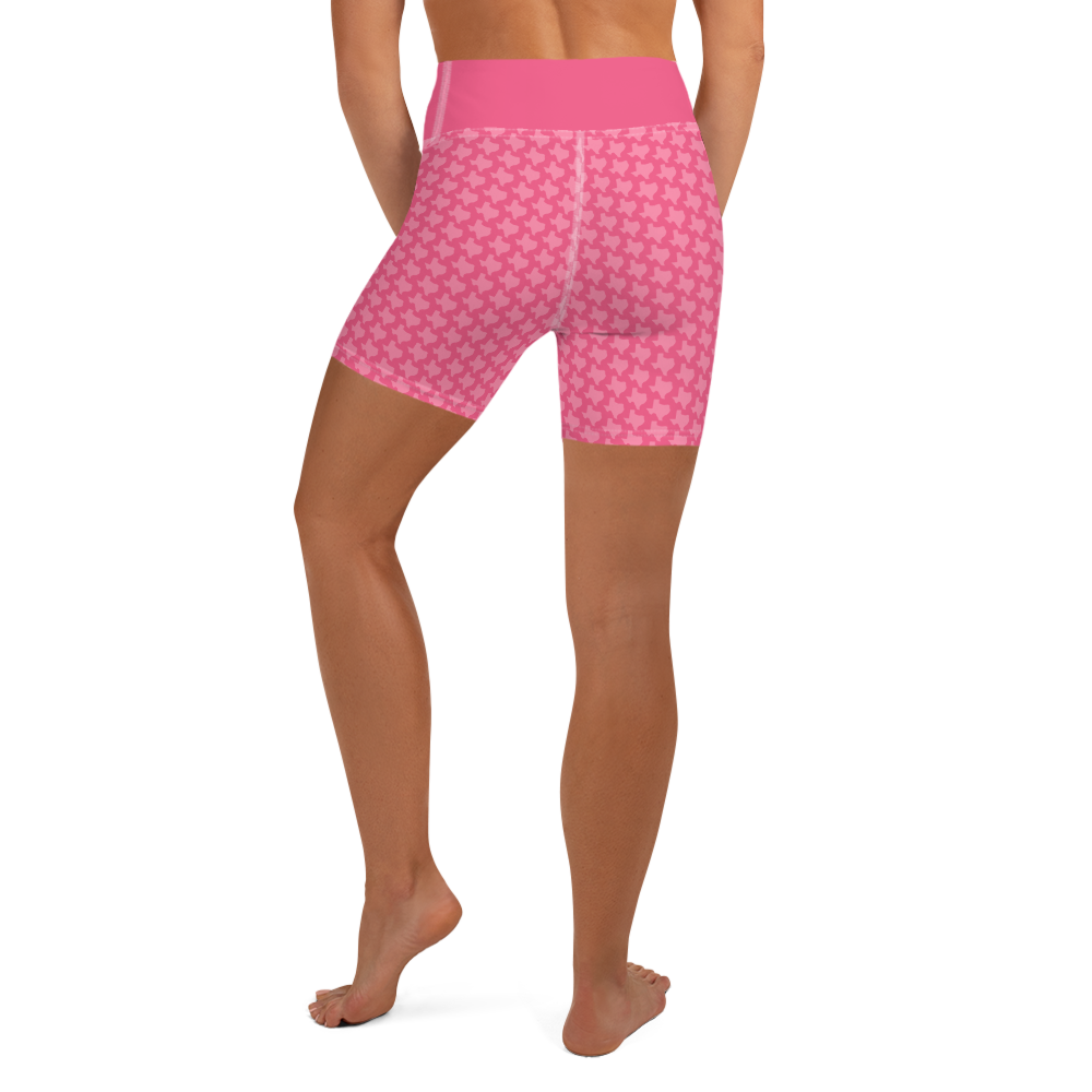Texas - Pink - Yoga Shorts