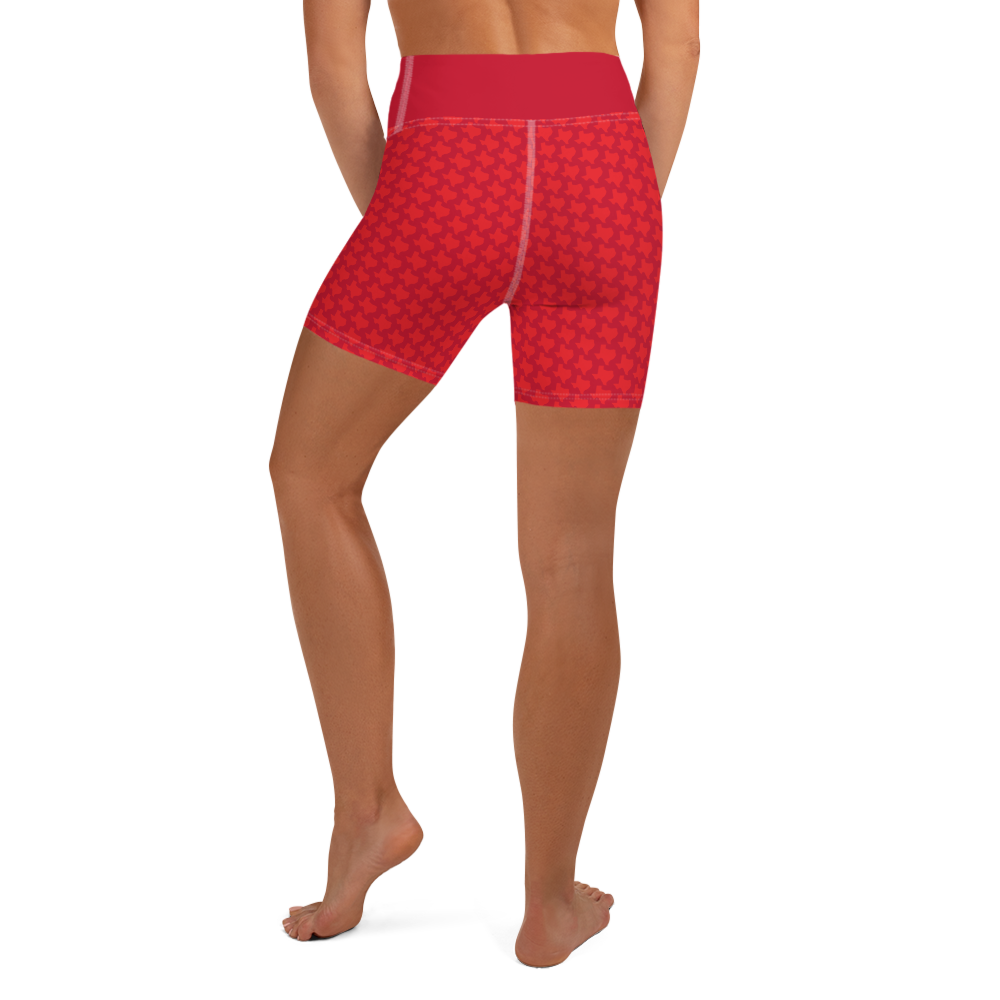 Texas - Red - Yoga Shorts
