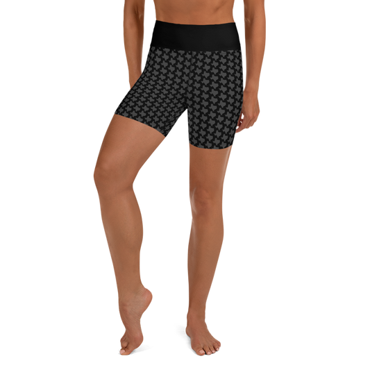 Texas - Black - Yoga Shorts