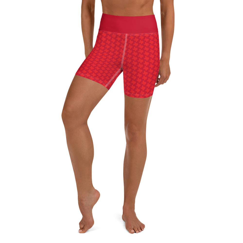 Texas - Red - Yoga Shorts