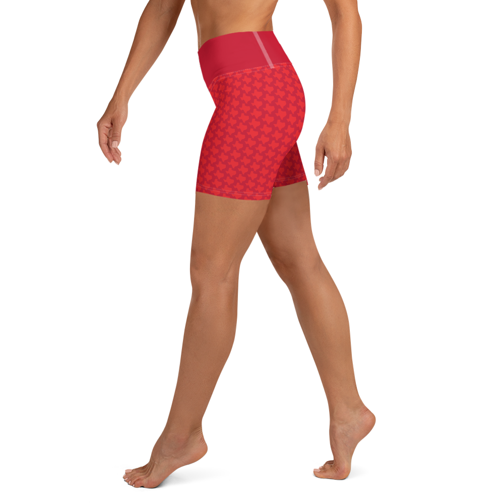 Texas - Red - Yoga Shorts
