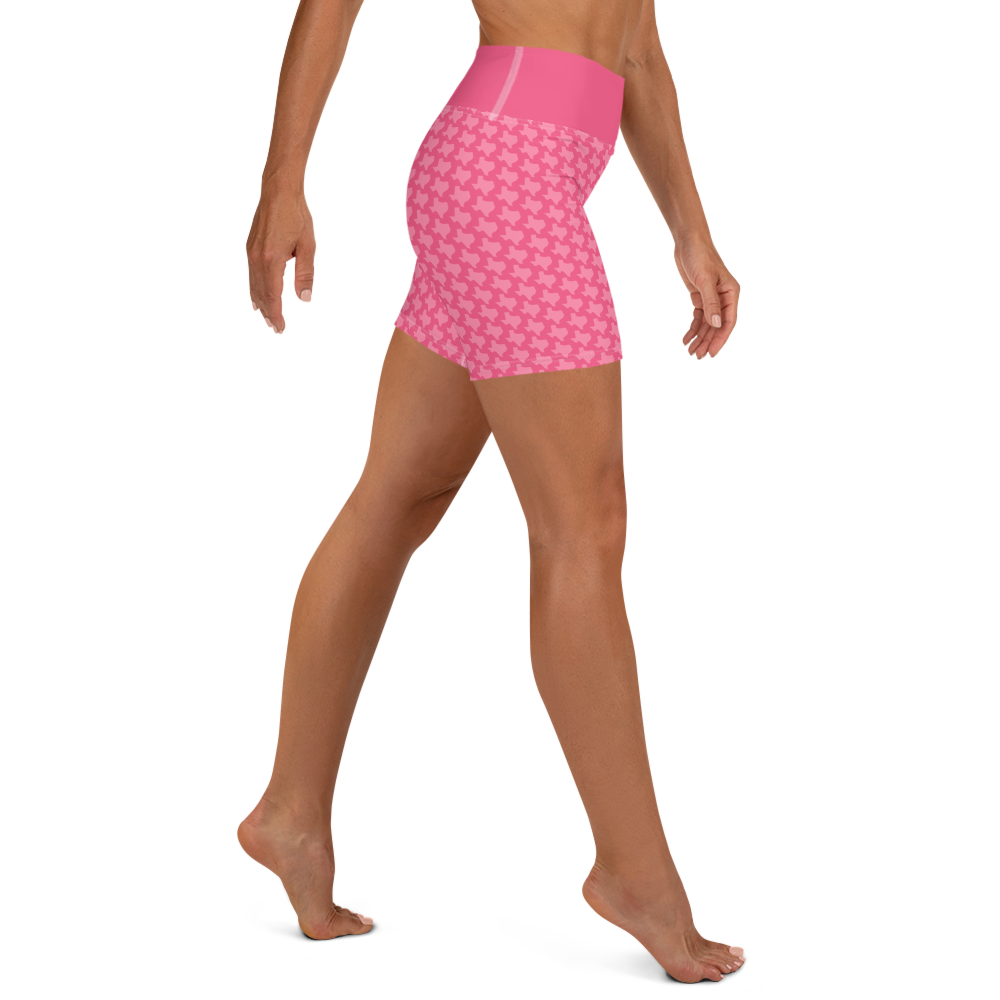 Texas - Pink - Yoga Shorts