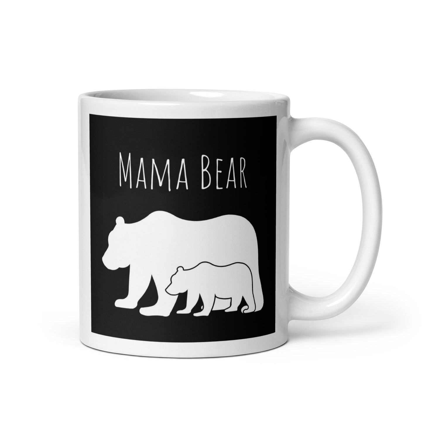 Mama Bear - White Glossy Mug - Gift - Mother's Day - Birthday