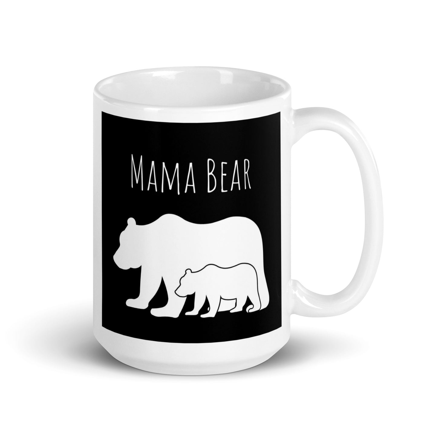 Mama Bear - White Glossy Mug - Gift - Mother's Day - Birthday