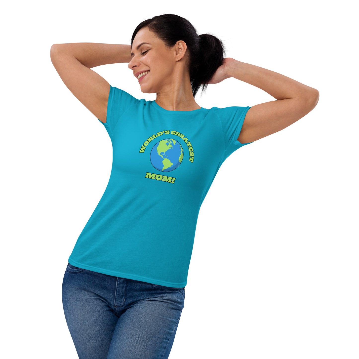 World's Greatest Mom - Women's Short Sleeve T-Shirt - Available in Several Colors