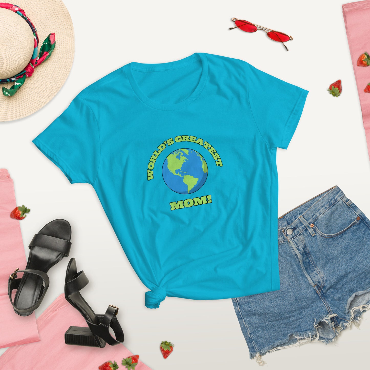 World's Greatest Mom - Women's Short Sleeve T-Shirt - Available in Several Colors