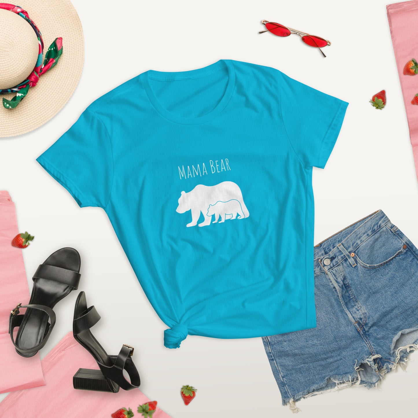 Mama Bear - Women's Short Sleeve T-Shirt - Available in 8 Colors