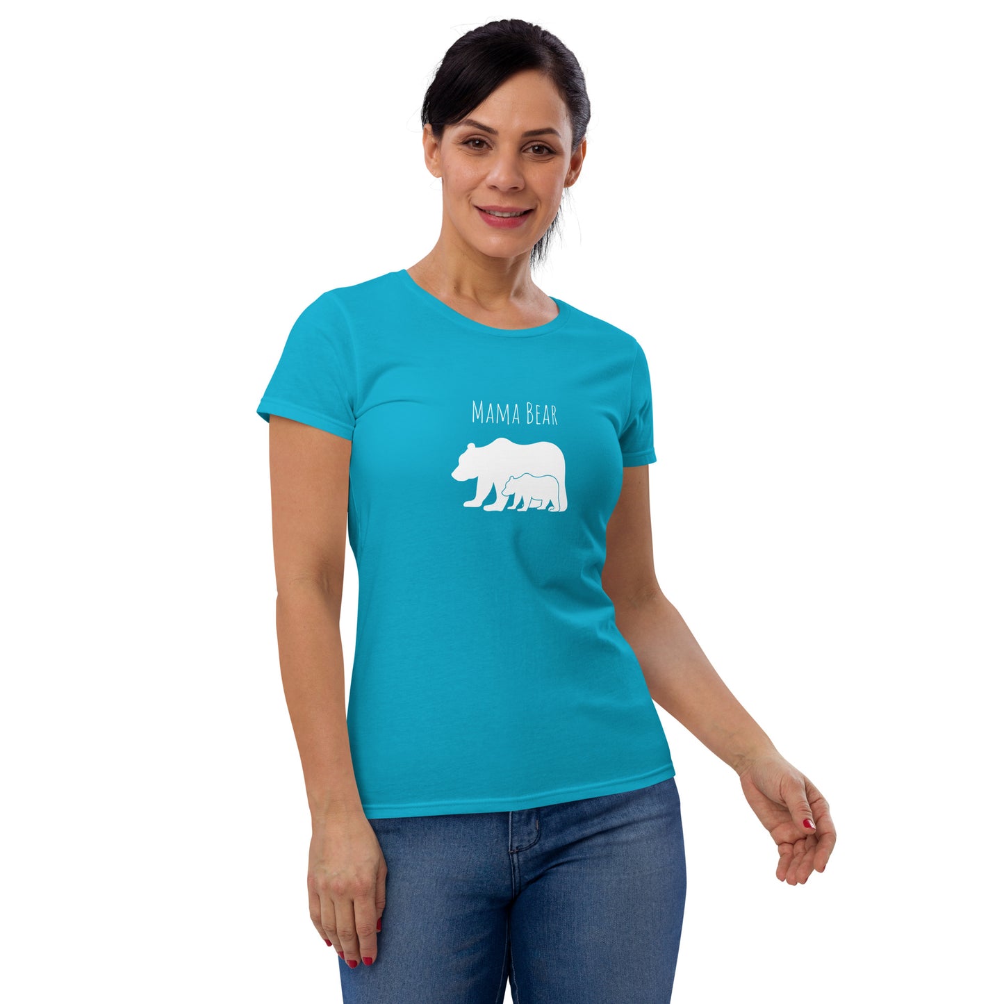 Mama Bear - Women's Short Sleeve T-Shirt - Available in 8 Colors
