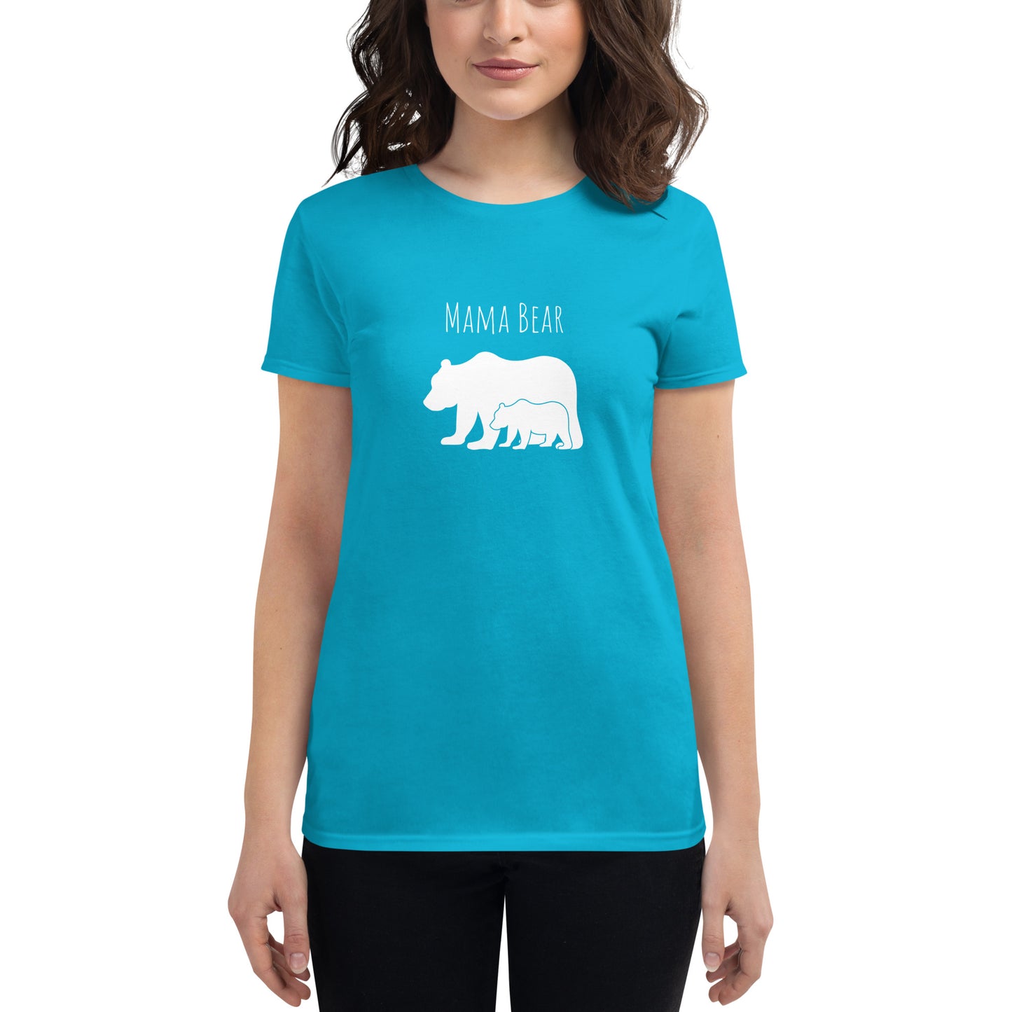 Mama Bear - Women's Short Sleeve T-Shirt - Available in 8 Colors