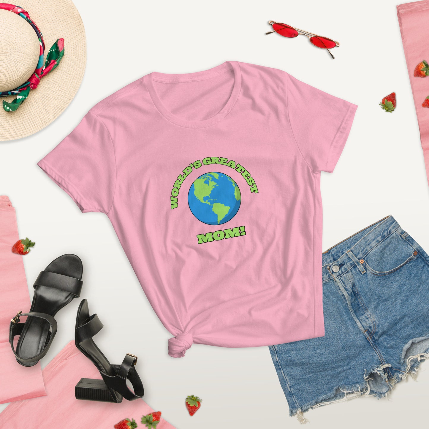 World's Greatest Mom - Women's Short Sleeve T-Shirt - Available in Several Colors