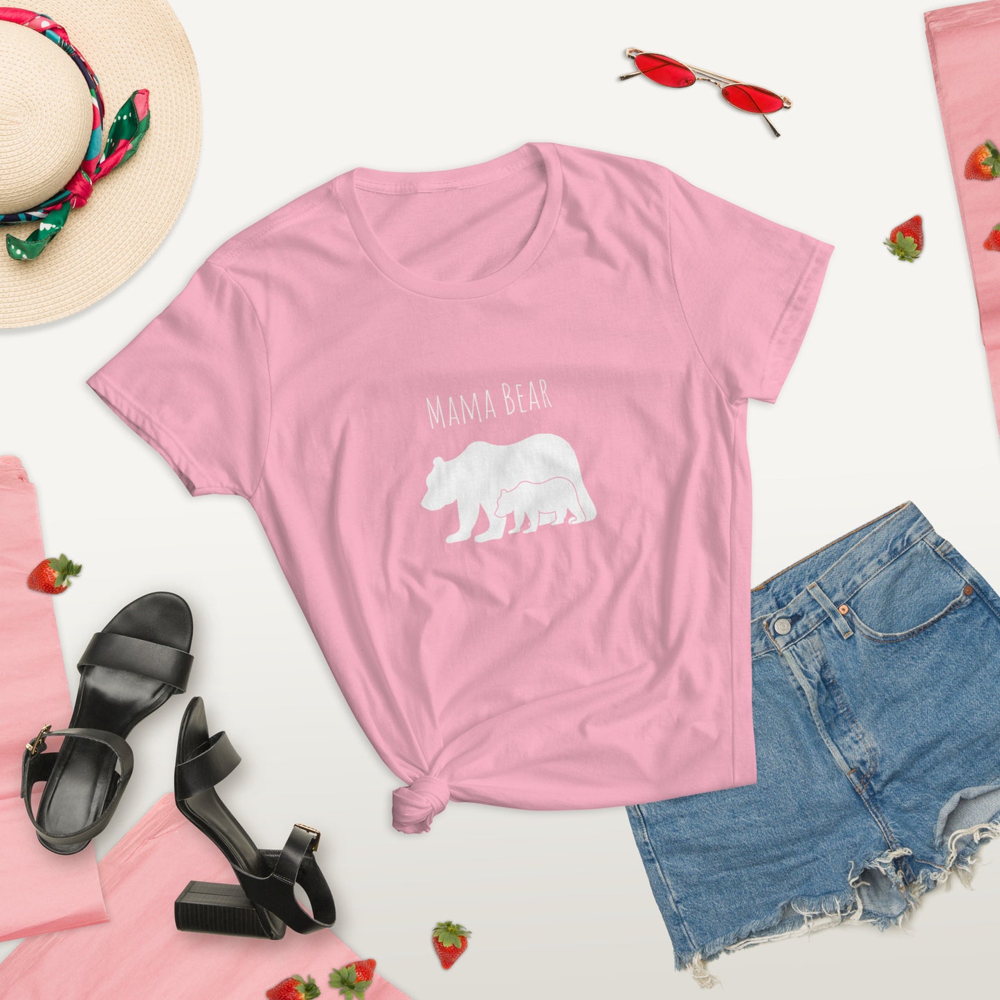 Mama Bear - Women's Short Sleeve T-Shirt - Available in 8 Colors