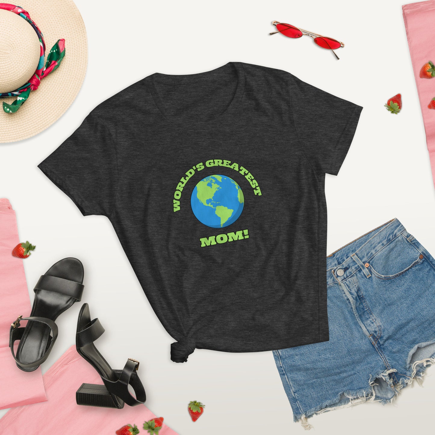 World's Greatest Mom - Women's Short Sleeve T-Shirt - Available in Several Colors