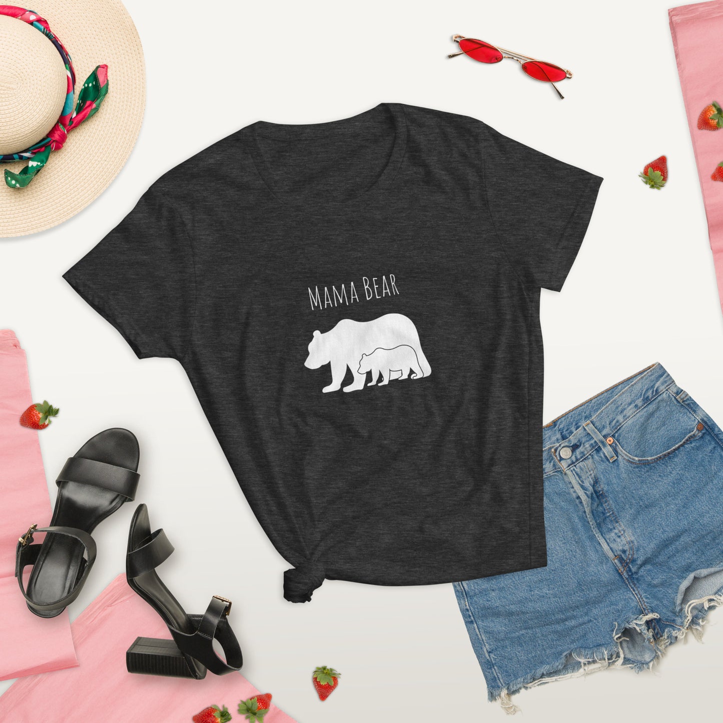 Mama Bear - Women's Short Sleeve T-Shirt - Available in 8 Colors