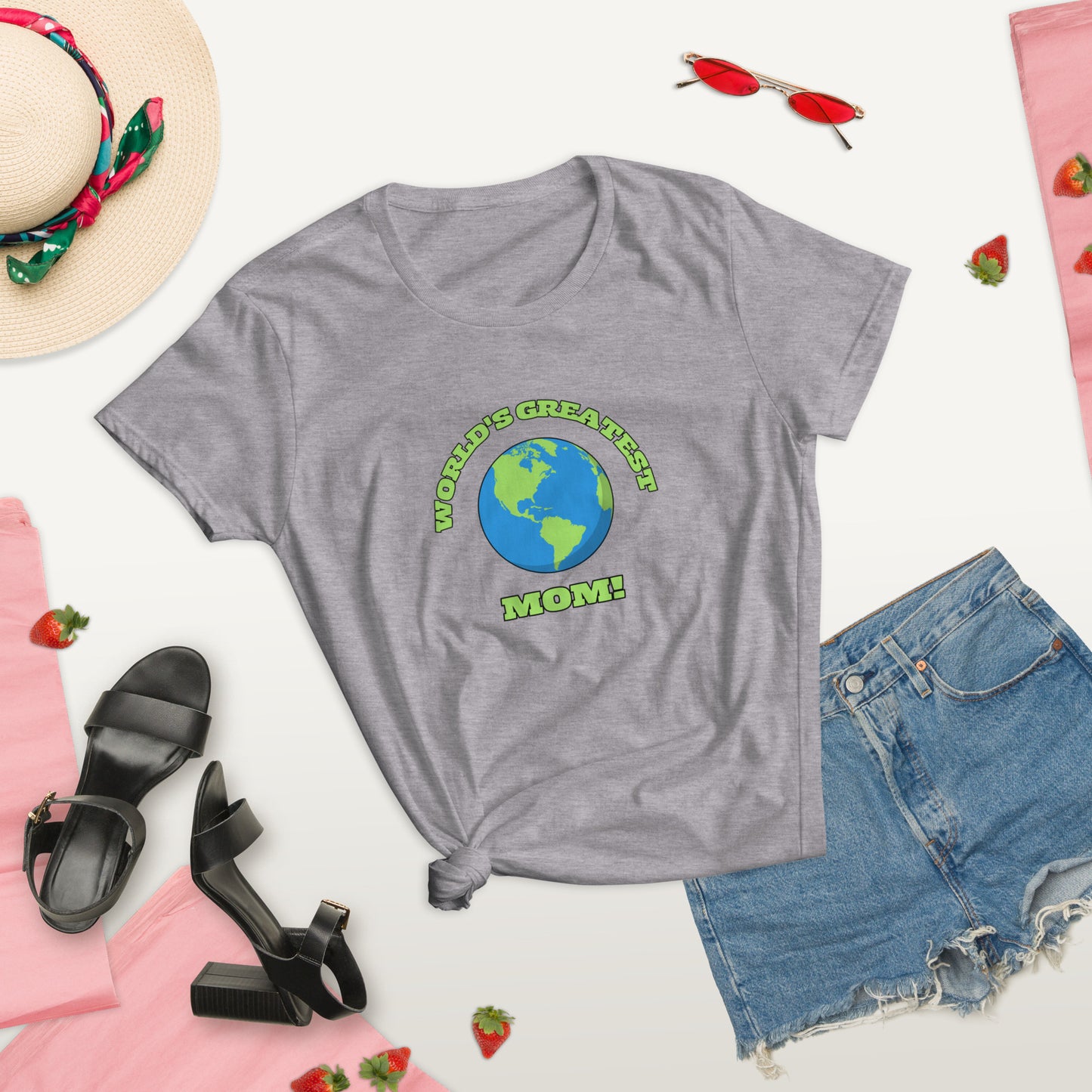 World's Greatest Mom - Women's Short Sleeve T-Shirt - Available in Several Colors