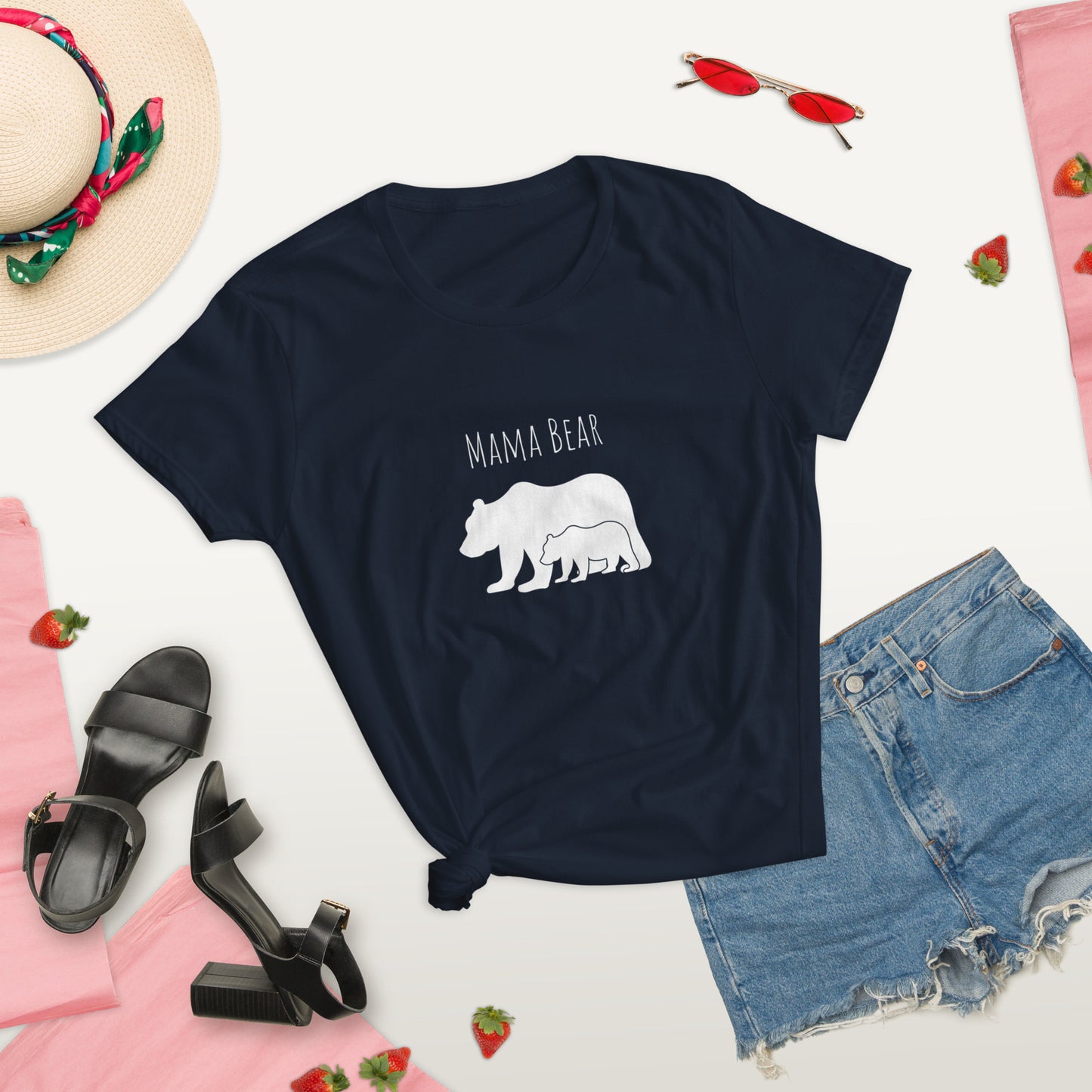 Mama Bear - Women's Short Sleeve T-Shirt - Available in 8 Colors