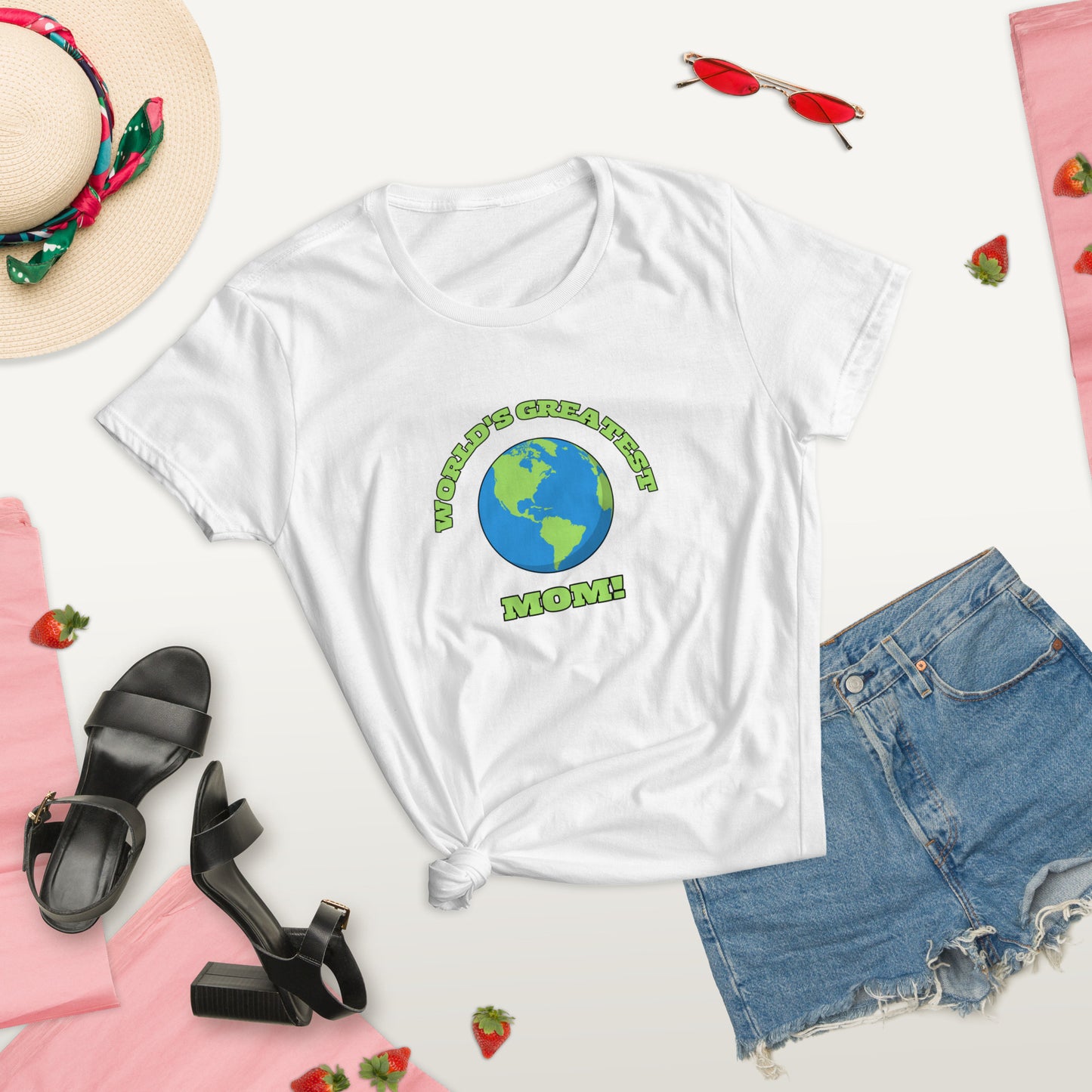 World's Greatest Mom - Women's Short Sleeve T-Shirt - Available in Several Colors